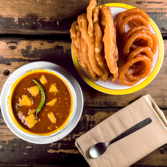 Bedai and Jalebi